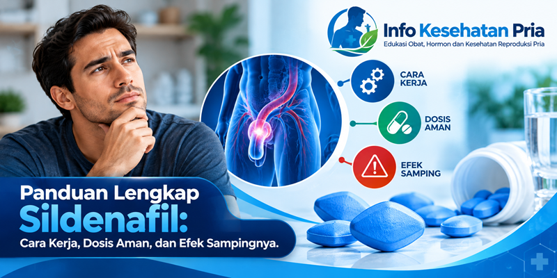 Panduan Lengkap Sildenafil Cara Kerja, Dosis Aman, dan Efek Sampingnya
