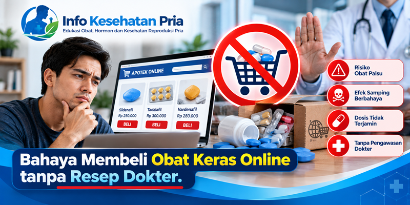 Bahaya Membeli Obat Keras Online Tanpa Resep Dokter