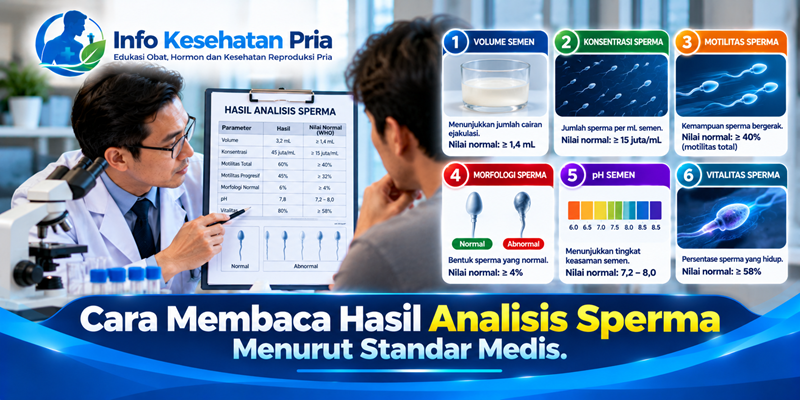 Cara Membaca Hasil Analisis Sperma Menurut Standar Medis