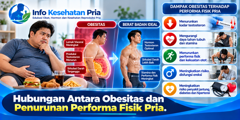 Hubungan Antara Obesitas dan Penurunan Performa Fisik Pria