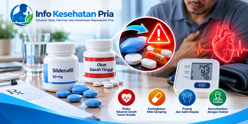 Interaksi Obat Peningkat Stamina dengan Obat Darah Tinggi yang Wajib Diwaspadai