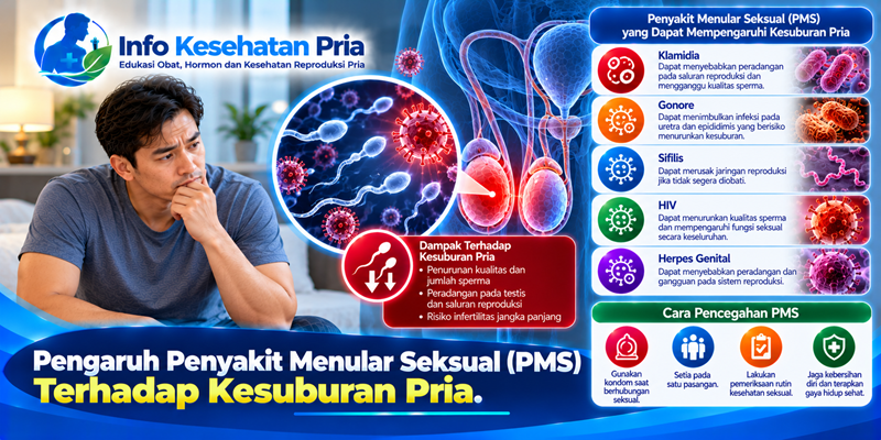 Men’s STI and Fertility Health Infographic