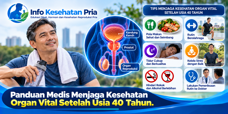Panduan Medis Menjaga Kesehatan Organ Vital Setelah Usia 40 Tahun